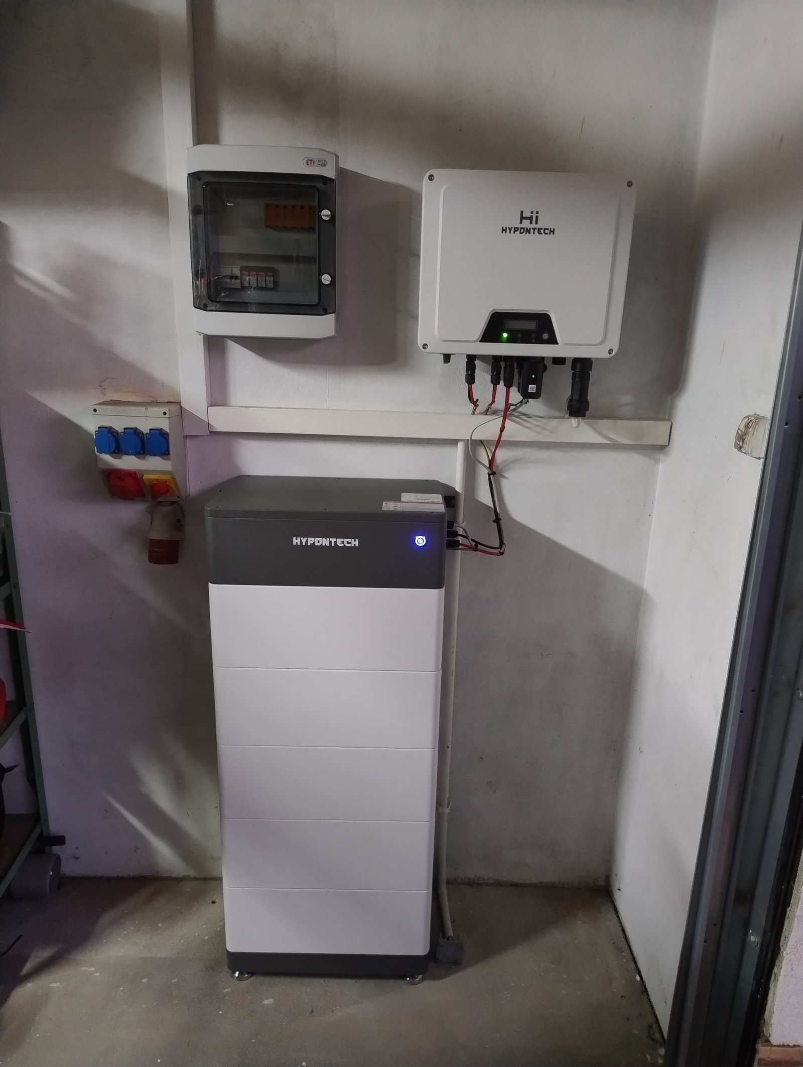 Magazyn energii Hypontech 5 modułów + falownik hybrydowy